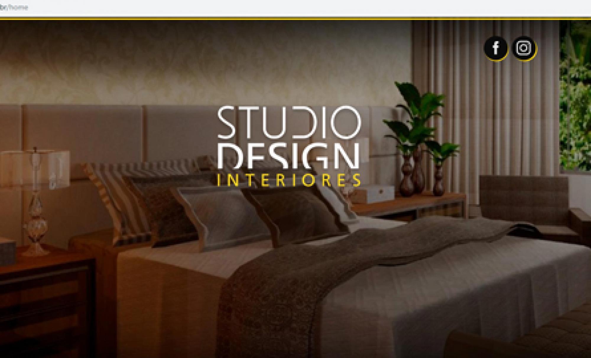 Desenvolvimento de Site Studio Design Interiores - AsWeb