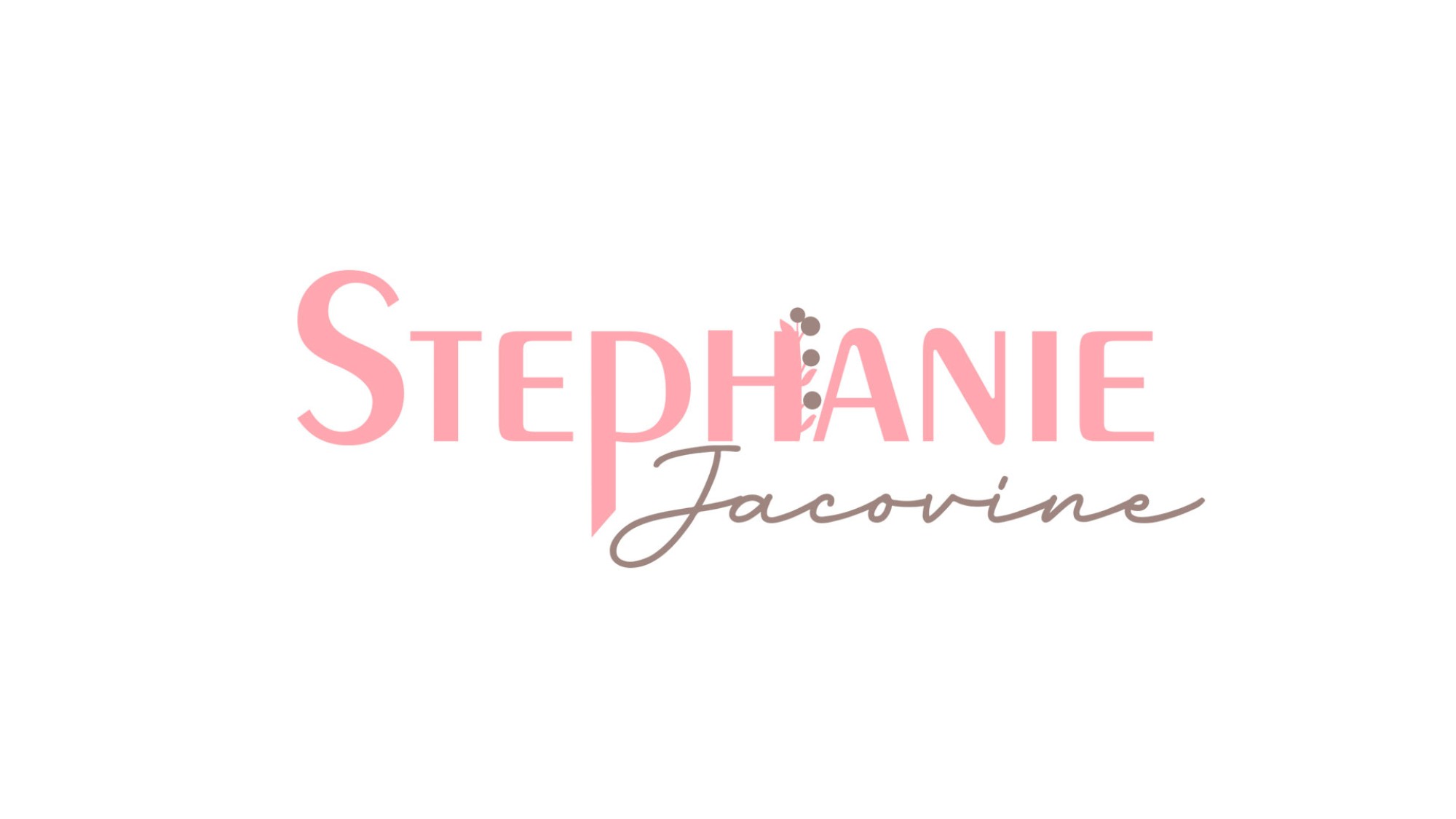 Blog AsWeb - Logotipo entregue para a cantora goiana Stephanie Jacovine