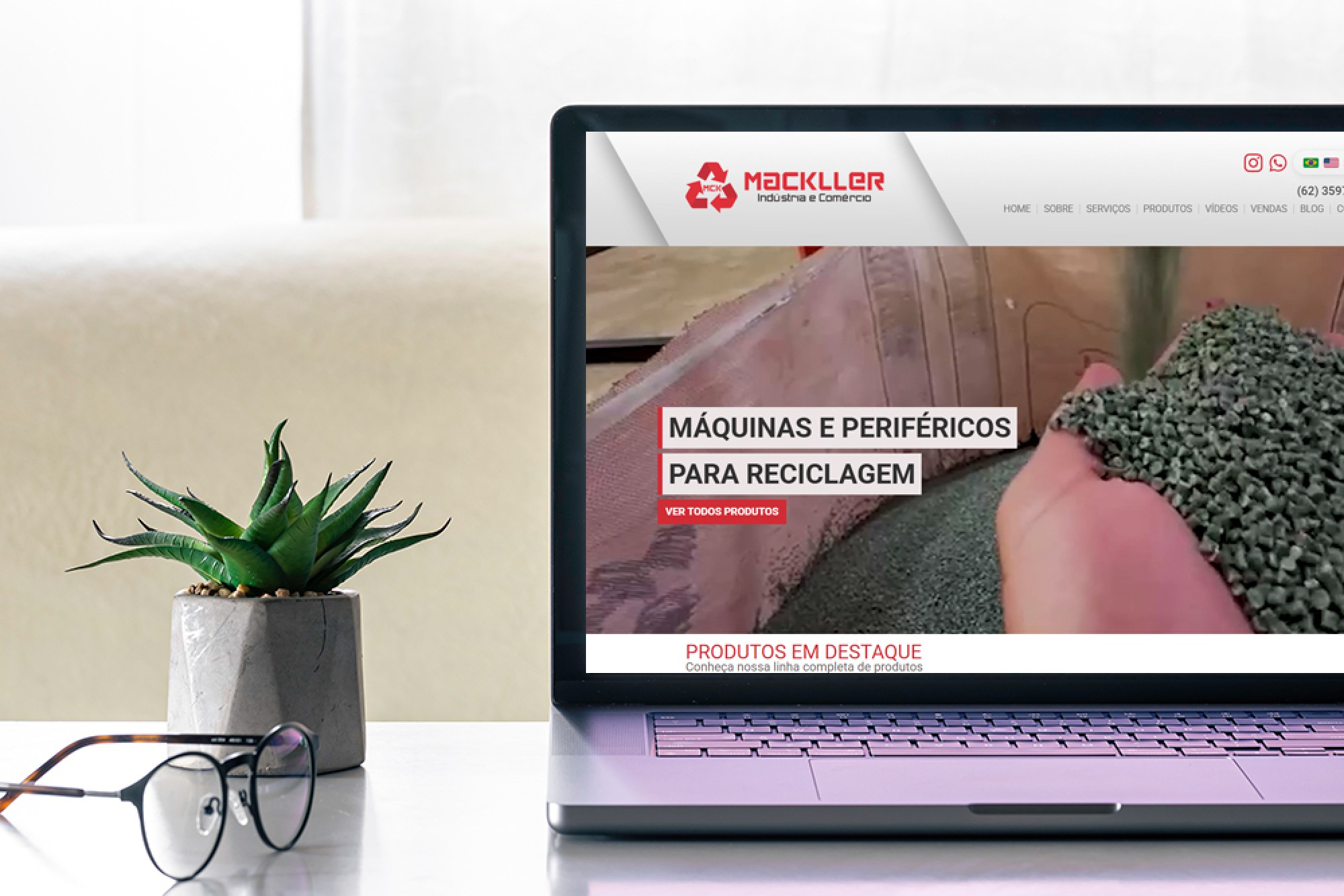 Blog AsWeb - Desenvolvimento de site para indústria - Mackller 