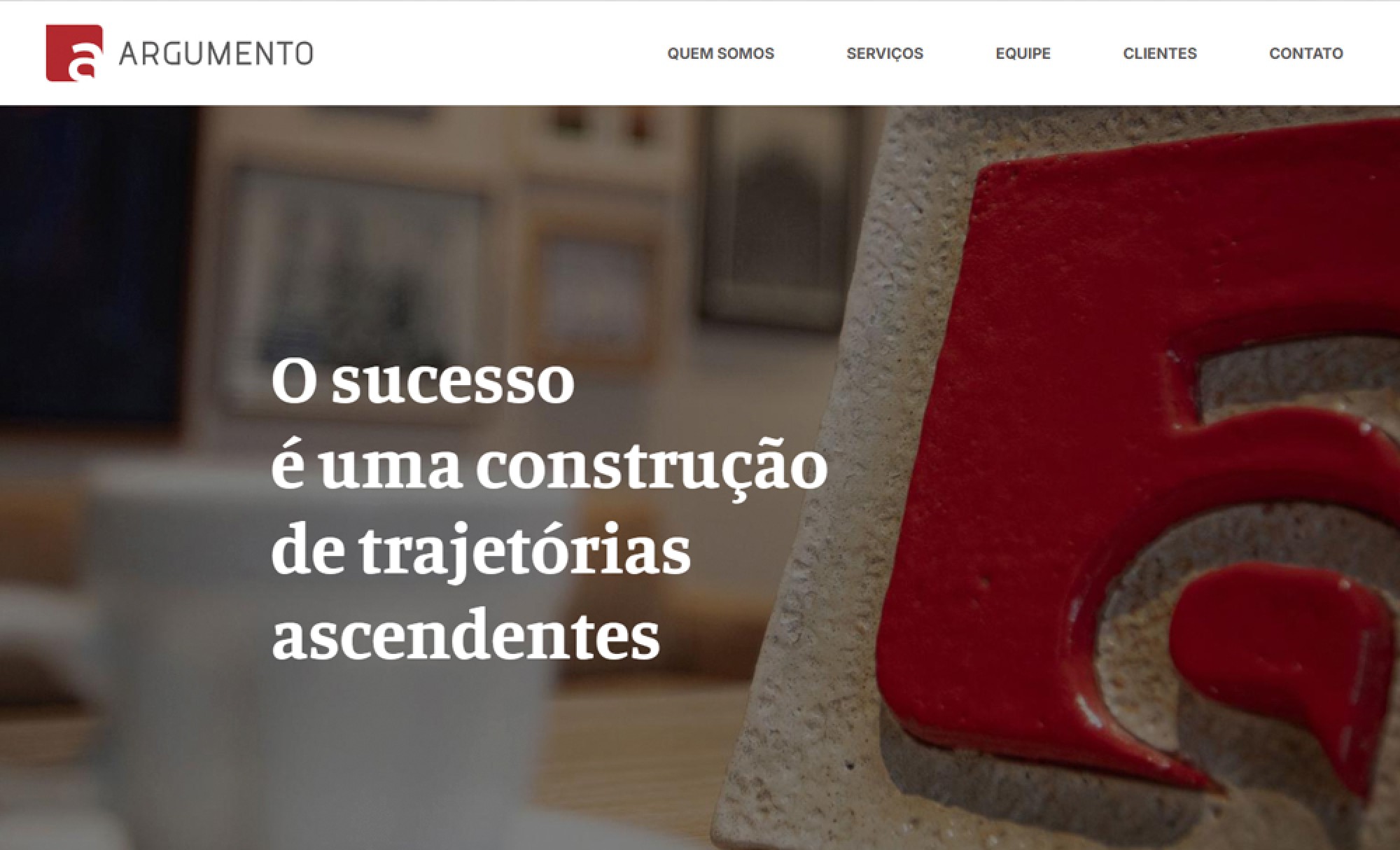 Desenvolvimento de Site Argumento Assessoria - AsWeb