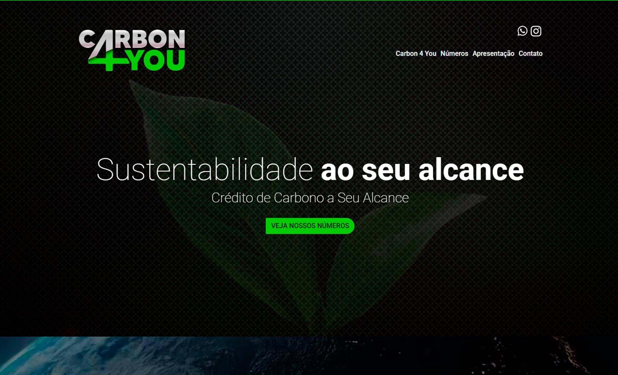 Desenvolvimento de Site Carbon 4 Yout - AsWeb